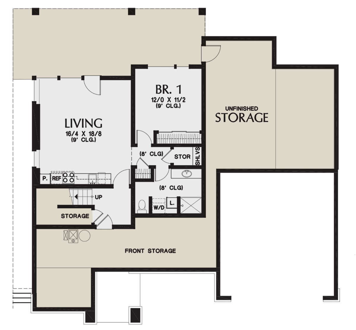 Craftsman Plan: 3,131 Square Feet, 5 Bedrooms, 4 Bathrooms - 699-00317