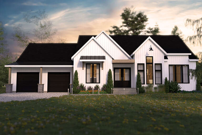 House Plan House Plan #24873 Front Elevation 