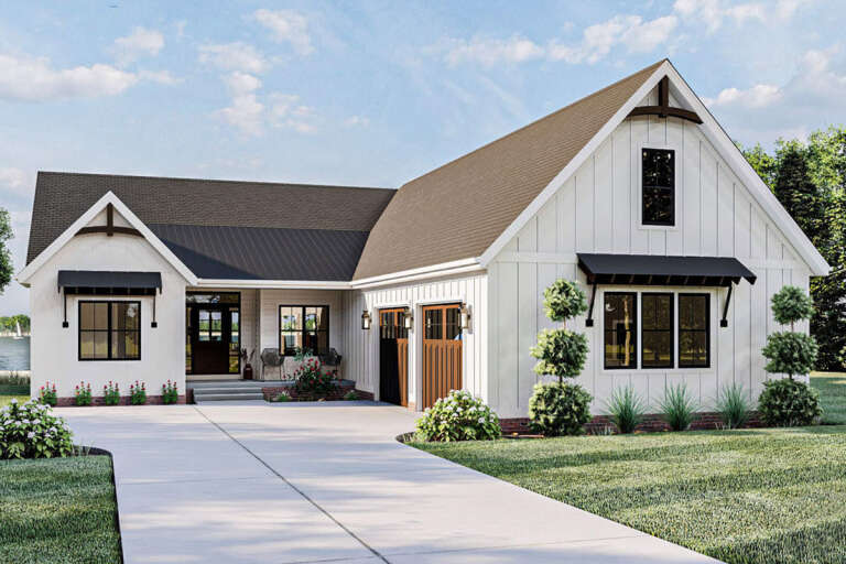 House Plan House Plan #24982 Front Elevation 