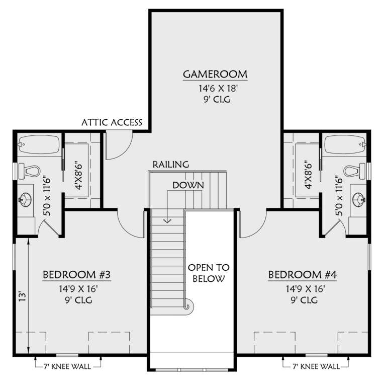 House Plan House Plan #24984 Drawing 2