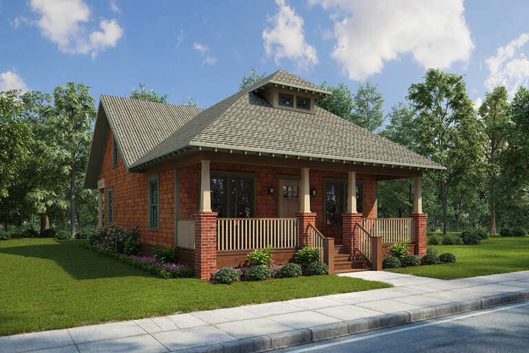 House Plan House Plan #24991 Front Elevation 