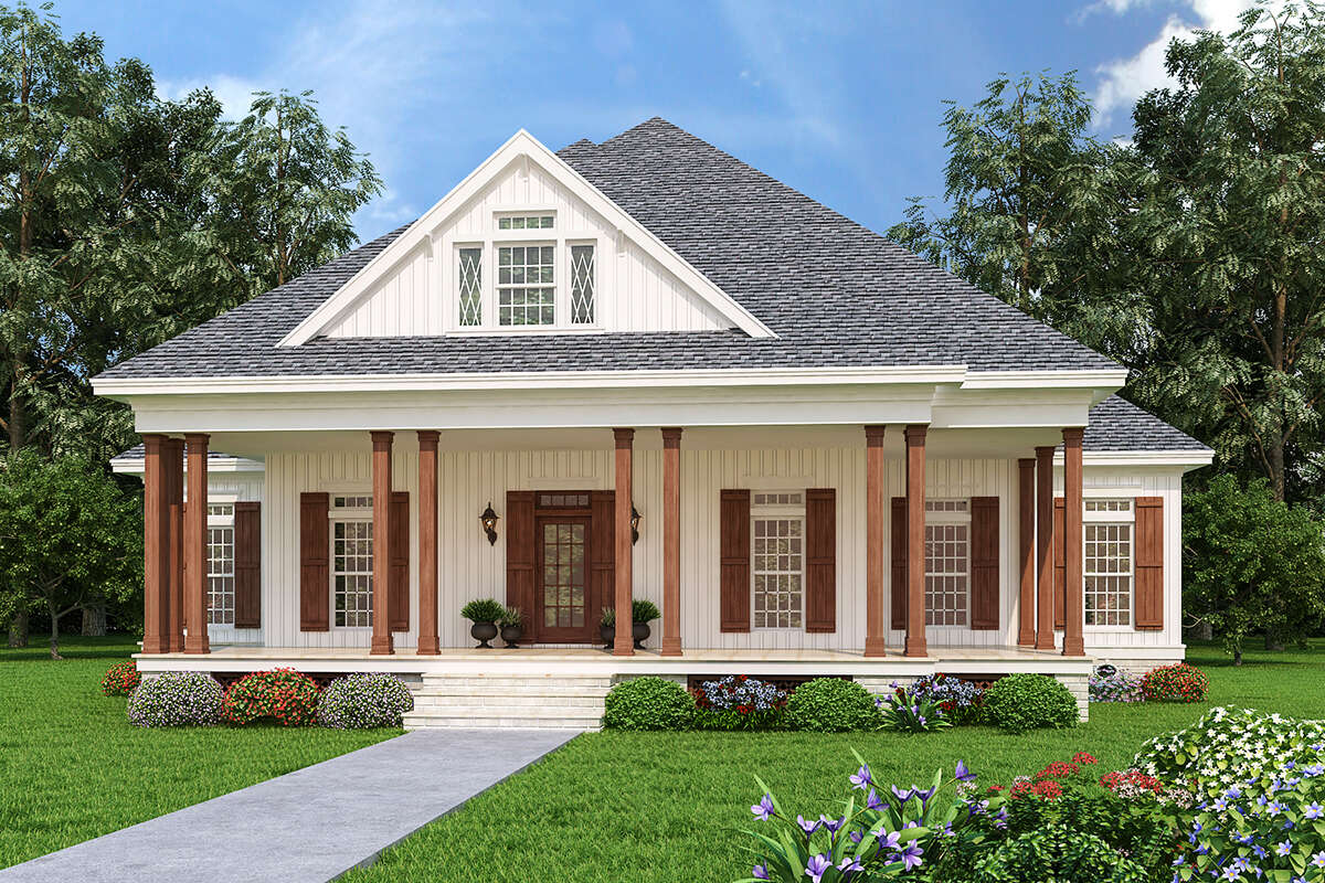 Cottage Plan 1608 Square Feet 3 Bedrooms 2 Bathrooms 048 00276