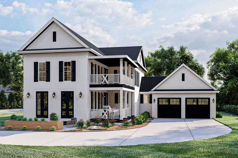 House Plan House Plan #25031 Front Elevation 