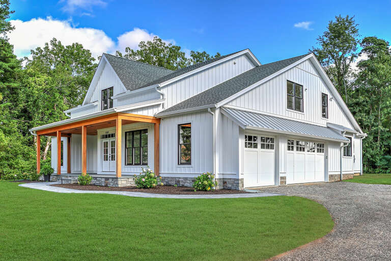 Modern Farmhouse Plan: 2,219 Square Feet, 3-4 Bedrooms, 2.5 Bathrooms ...