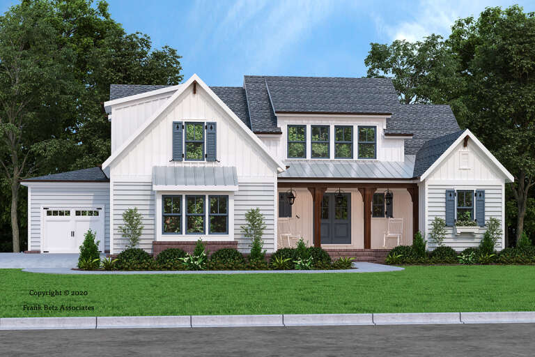House Plan House Plan #25116 Front Elevation 