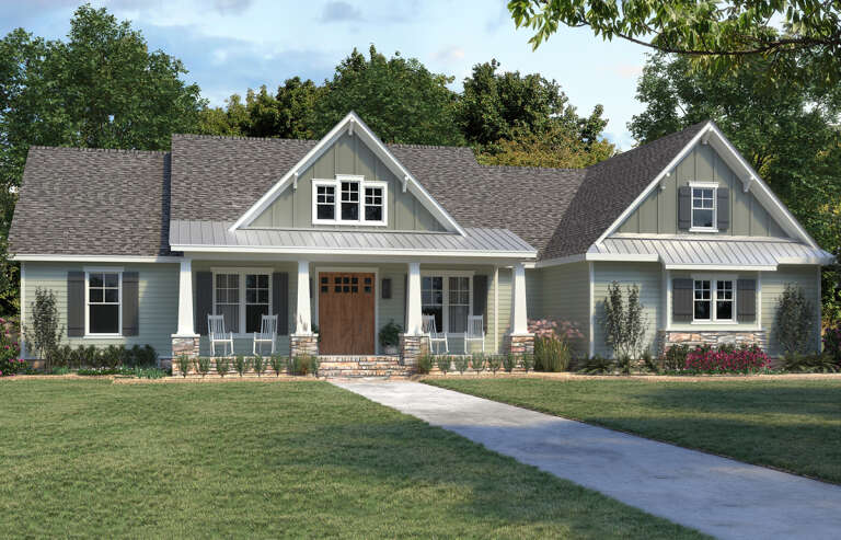House Plan House Plan #25167 Front Elevation 