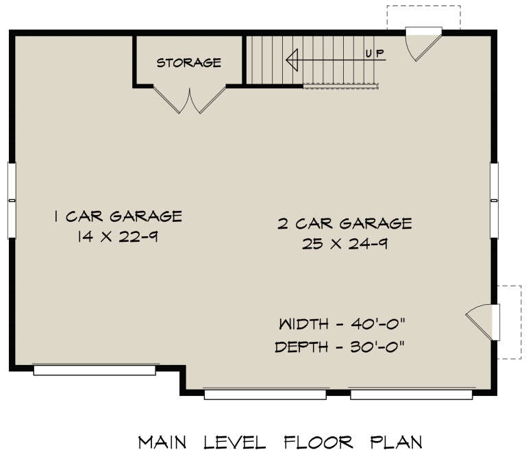 House Plan House Plan #25198 Drawing 1