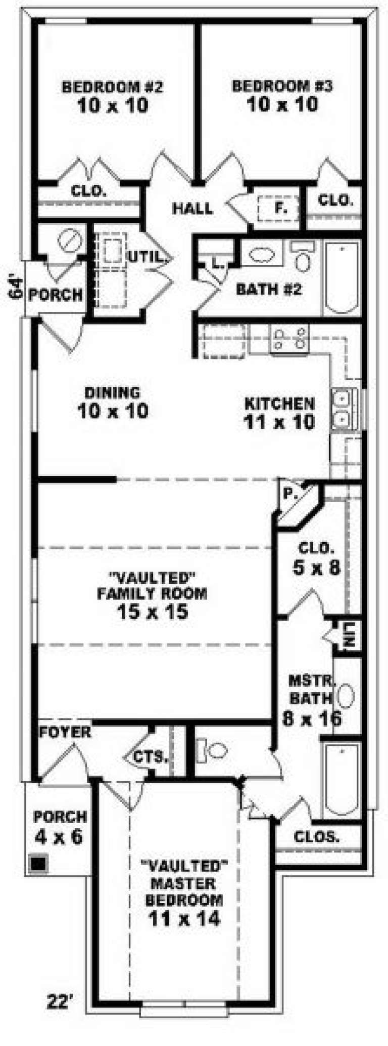 House Plan House Plan #2525 Drawing 1