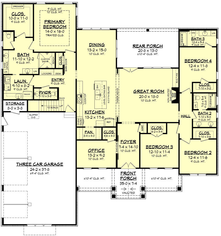 House Plan House Plan #25279 Drawing 1