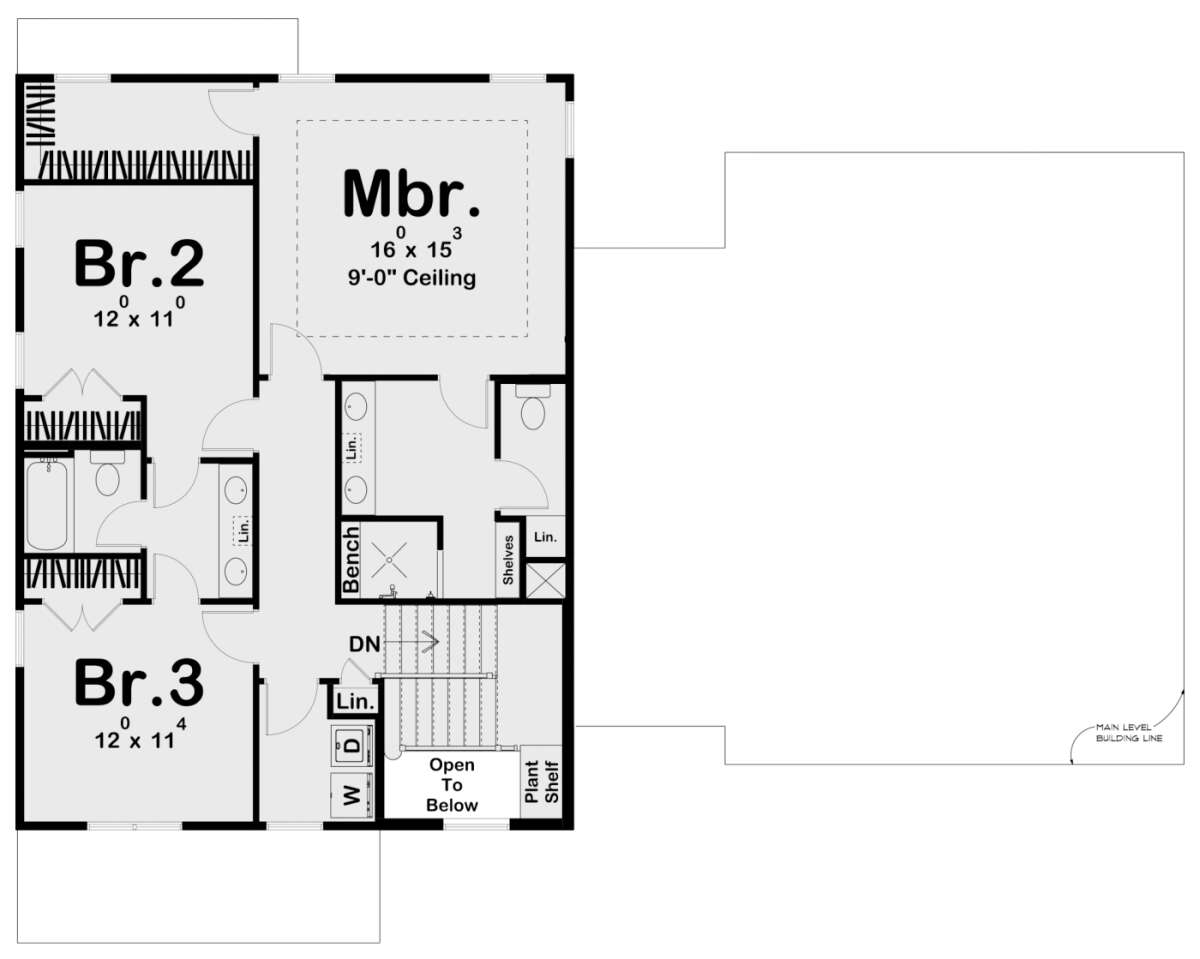 Modern Farmhouse Plan: 2,218 Square Feet, 3 Bedrooms, 2.5 Bathrooms ...