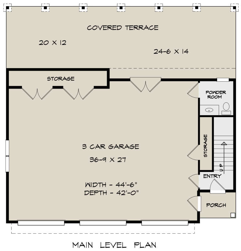 House Plan House Plan #25364 Drawing 1
