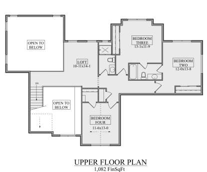 Second Floor for House Plan #5631-00152