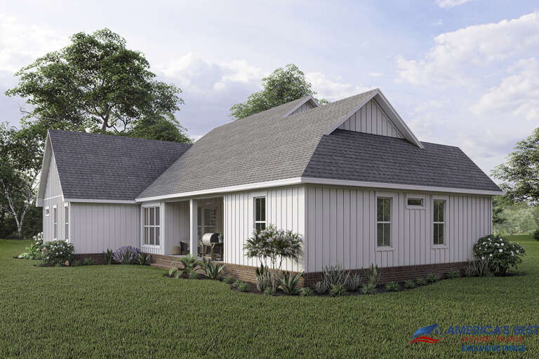 Modern Farmhouse Plan: 2,431 Square Feet, 3 Bedrooms, 2.5 Bathrooms ...