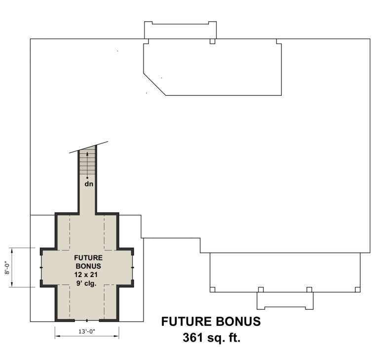 House Plan House Plan #25473 Drawing 2