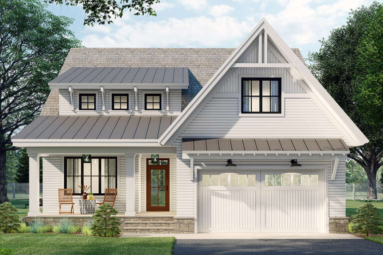 House Plan House Plan #25478 Front Elevation 