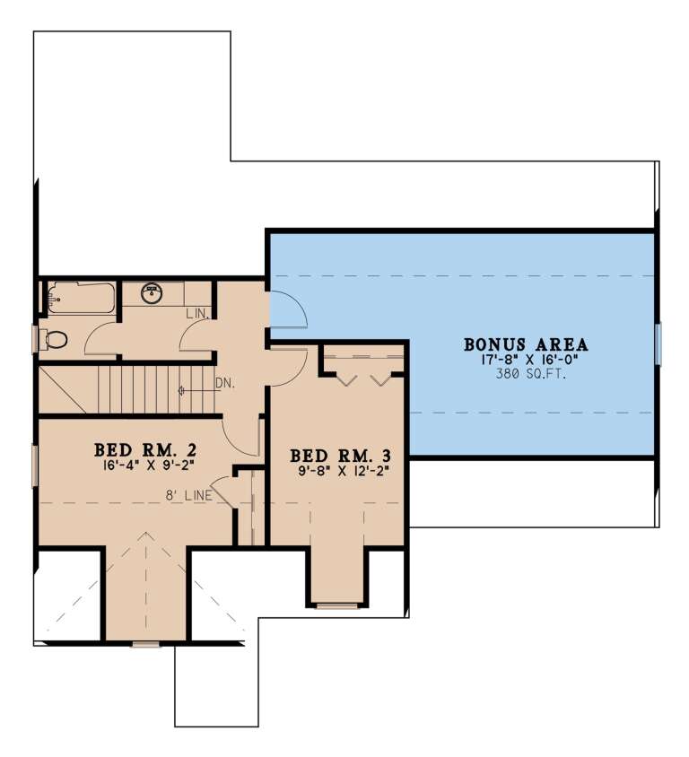 House Plan House Plan #25482 Drawing 2