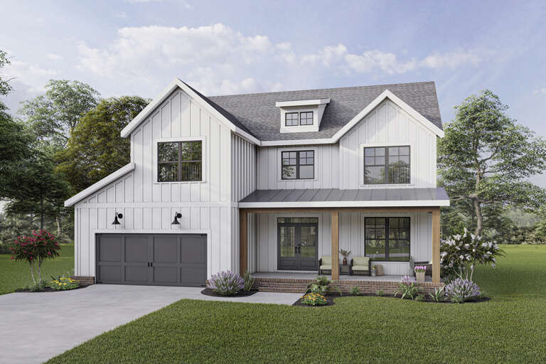 House Plan House Plan #25535 Front Elevation 