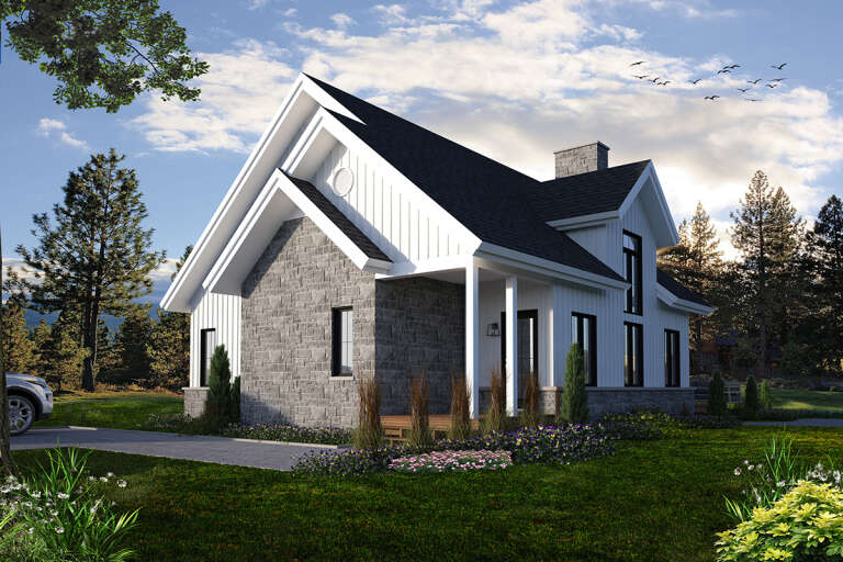 House Plan House Plan #25542 Front Elevation 