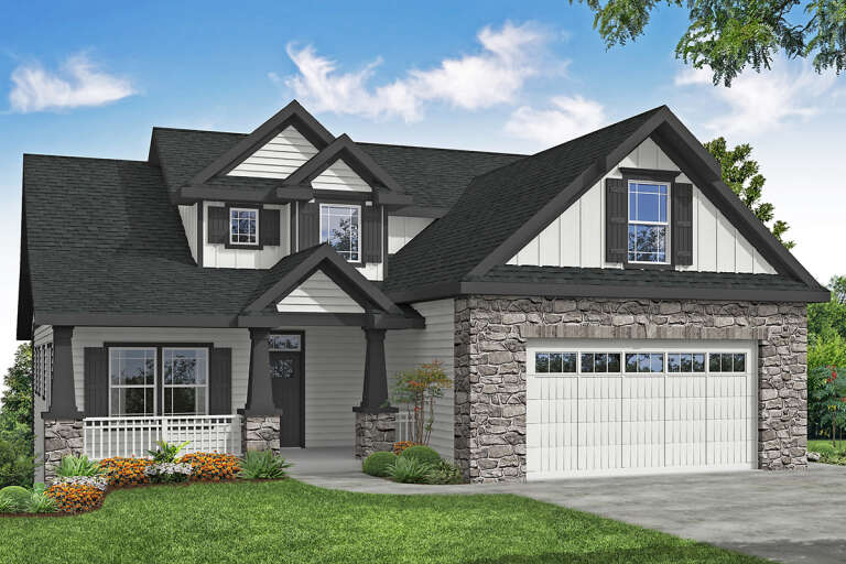 House Plan House Plan #25562 Front Elevation