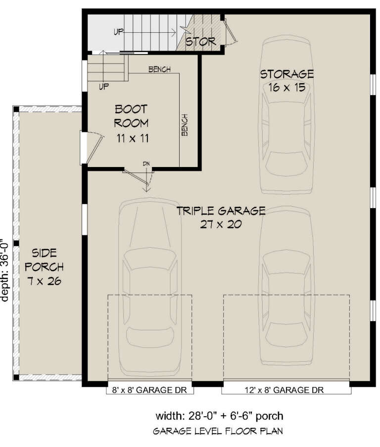 House Plan House Plan #25621 Drawing 1