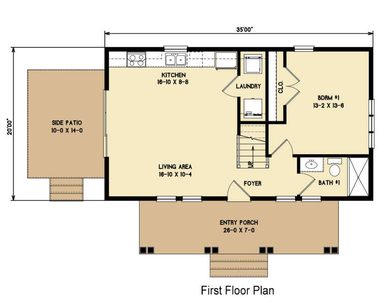 House Plan House Plan #25780 Drawing 1