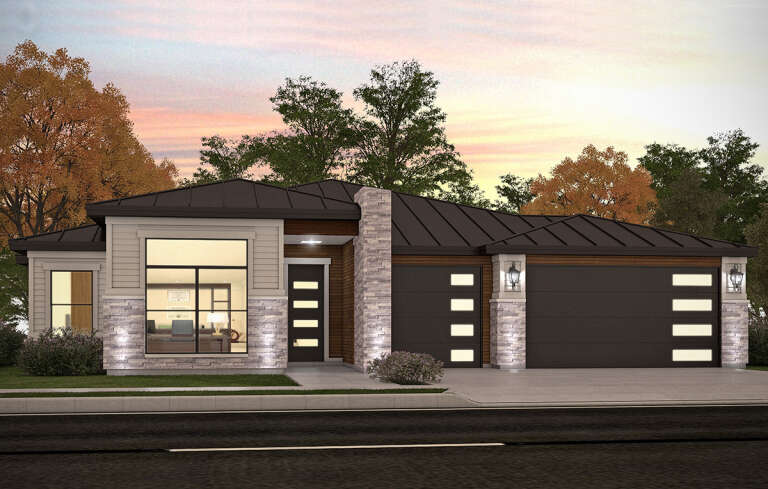 House Plan House Plan #25837 Front Elevation 