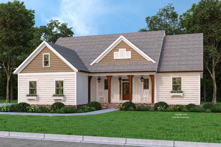 House Plan House Plan #25904 Front Elevation