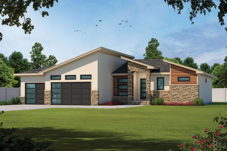 House Plan House Plan #25937 Front Elevation