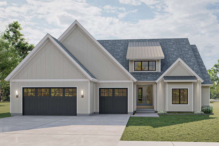 House Plan House Plan #25942 Front Elevation