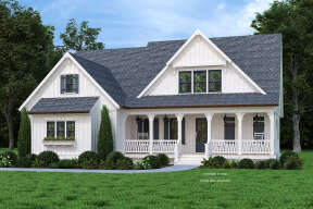 Southern Plan: 2,300 Square Feet, 4 Bedrooms, 2.5 Bathrooms - 8594-00458