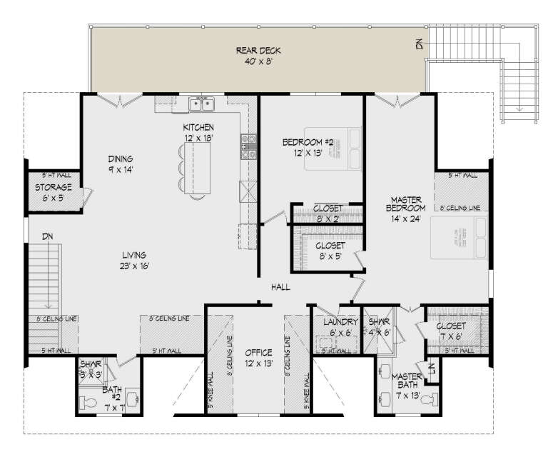 House Plan House Plan #26026 Drawing 2