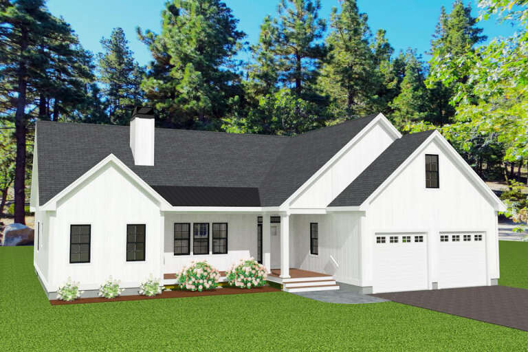 House Plan House Plan #26082 Front Elevation
