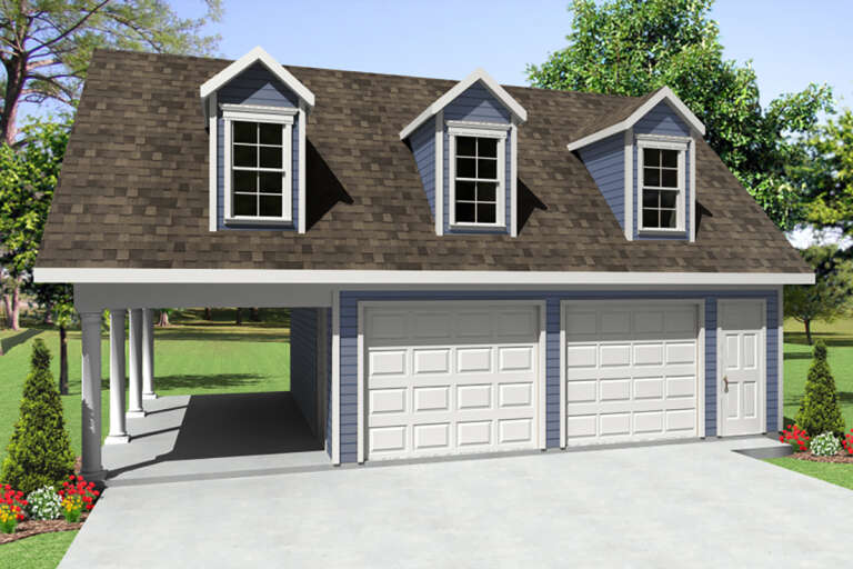 House Plan House Plan #26150 Front Elevation