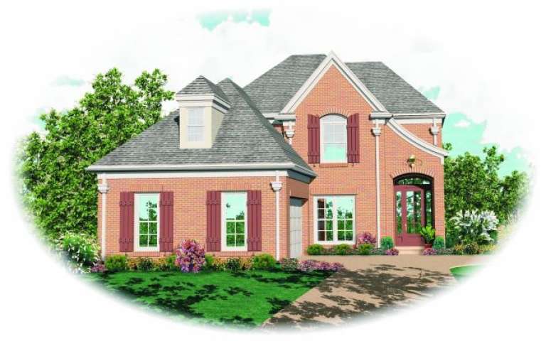 House Plan House Plan #2624 Front Elevation