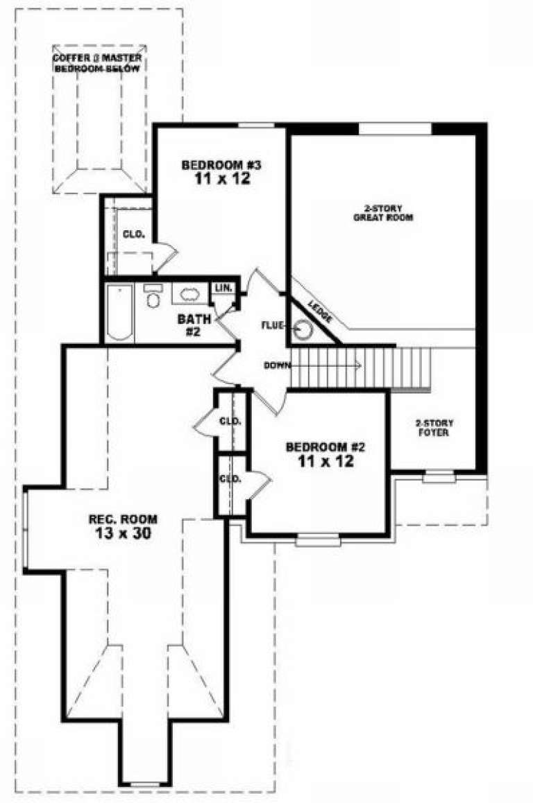 House Plan House Plan #2624 Drawing 2
