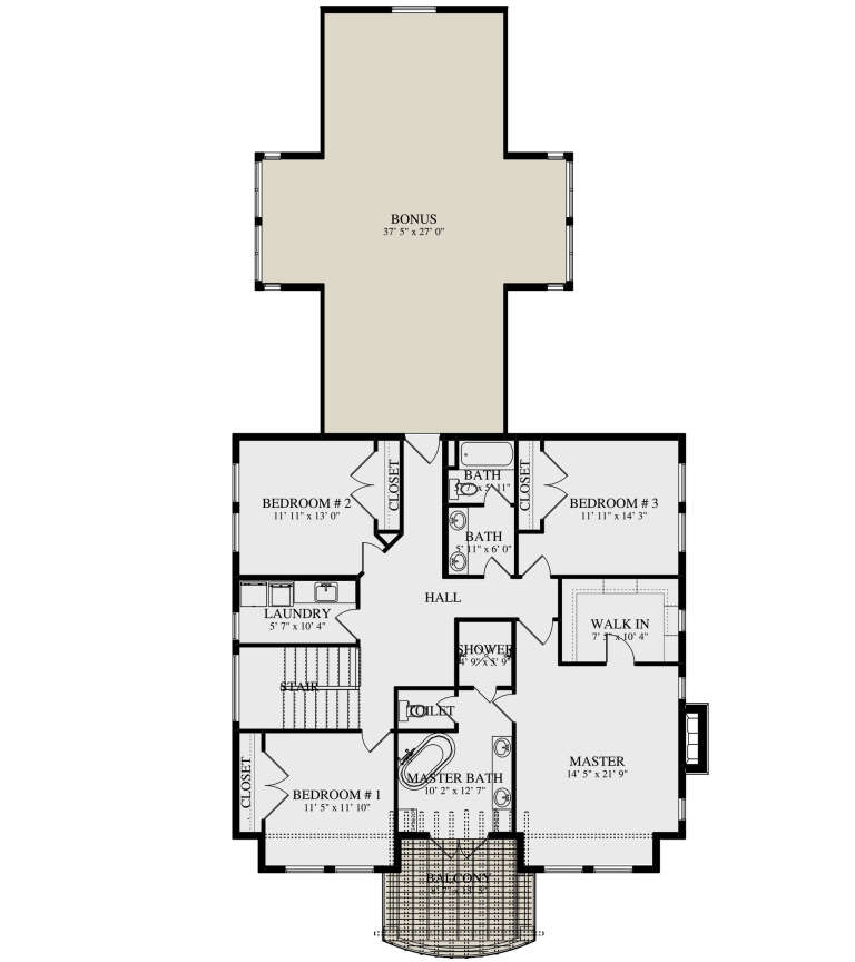 House Plan House Plan #26268 Drawing 2