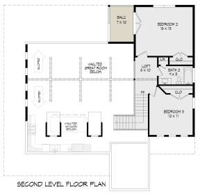 Country Plan: 2,245 Square Feet, 3 Bedrooms, 2 Bathrooms - 940-00421