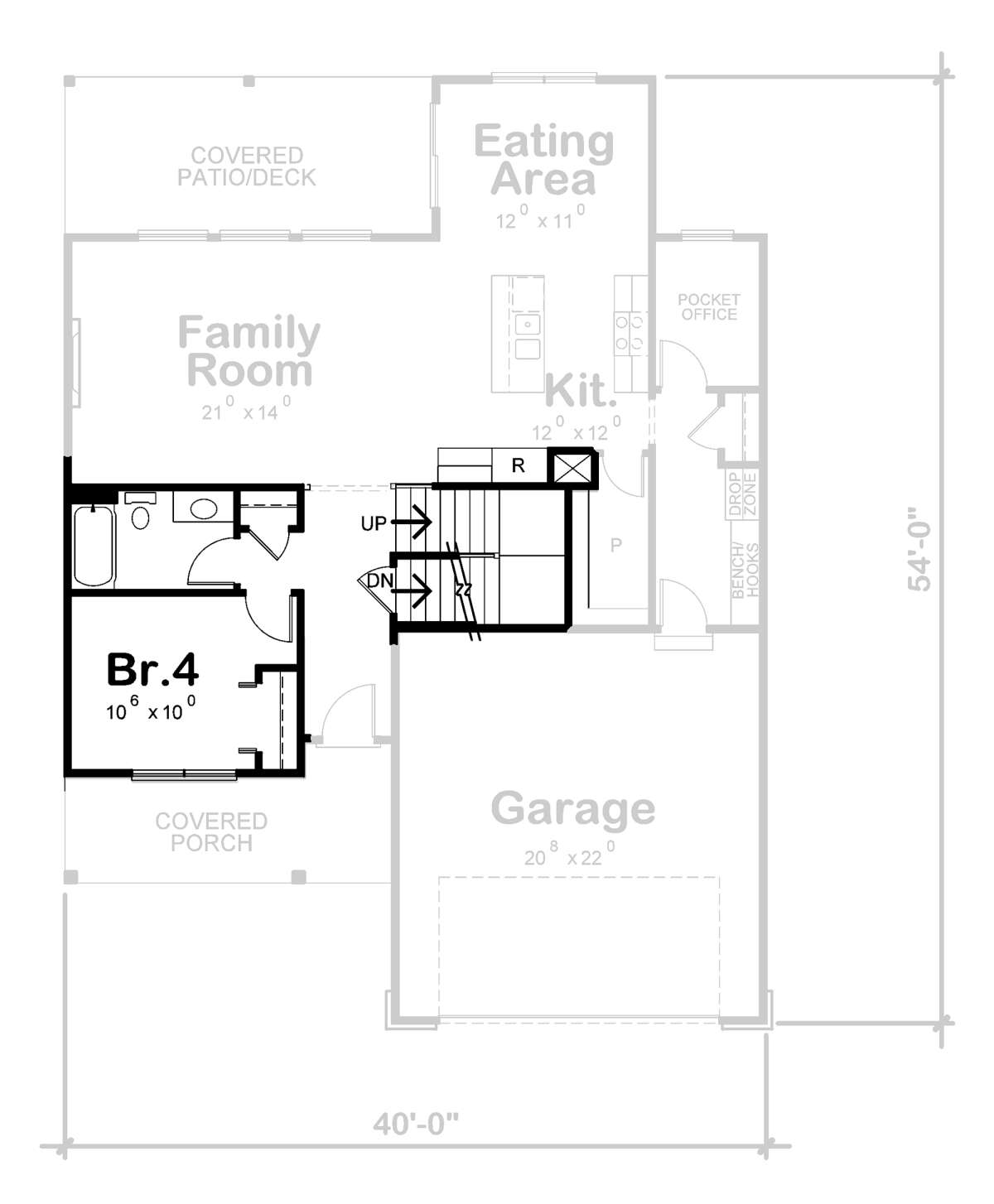 Modern Farmhouse Plan: 2,077 Square Feet, 3-4 Bedrooms, 2.5 Bathrooms ...