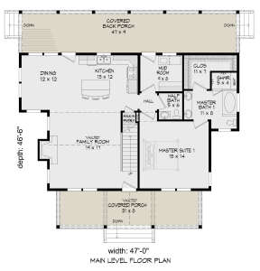 Country Plan: 1,992 Square Feet, 3 Bedrooms, 3.5 Bathrooms - 940-00444