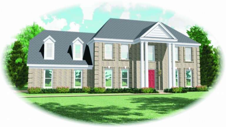 House Plan House Plan #2660 Front Elevation