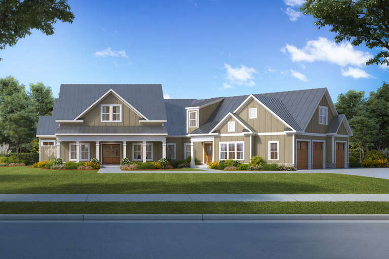 House Plan House Plan #26734 Front Elevation 