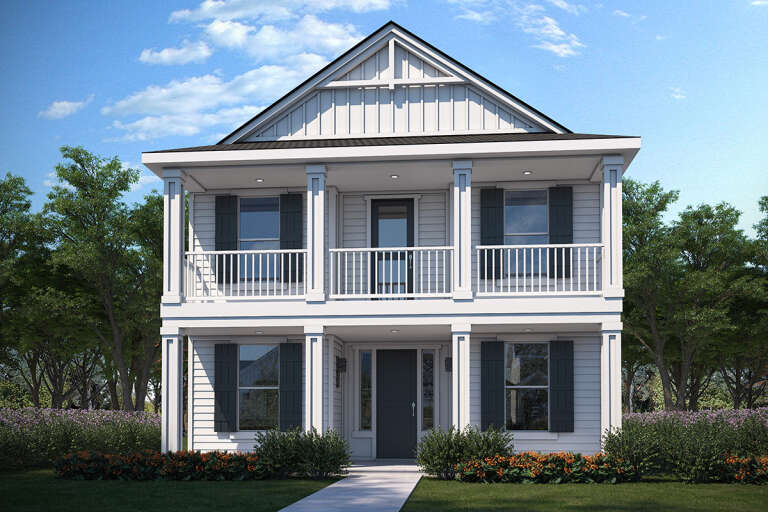House Plan House Plan #26737 Front Elevation 