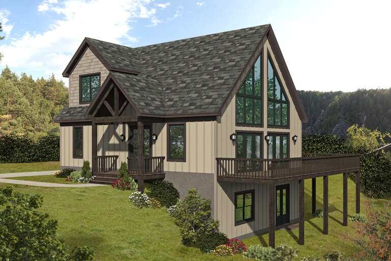 House Plan House Plan #26742 Front Elevation 