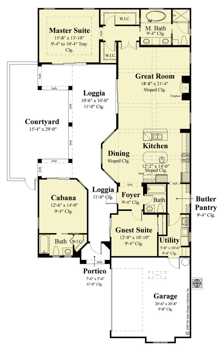 House Plan House Plan #26820 Drawing 1