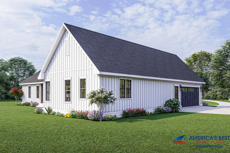 Modern Farmhouse Plan: 2,781 Square Feet, 3 Bedrooms, 2.5 Bathrooms ...