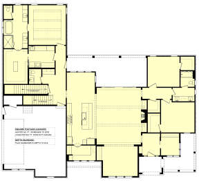 Modern Farmhouse Plan: 2,781 Square Feet, 3 Bedrooms, 2.5 Bathrooms ...