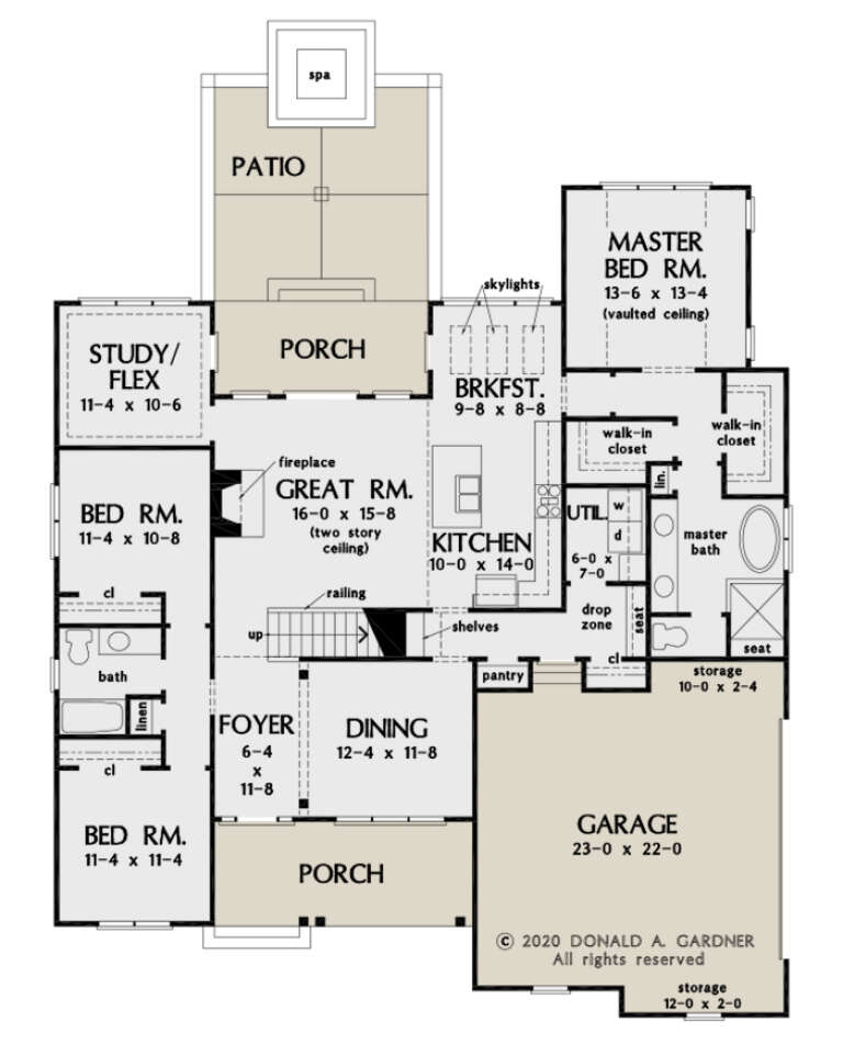 House Plan House Plan #26903 Drawing 1