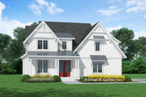 Modern Farmhouse Plan: 2,757 Square Feet, 5 Bedrooms, 4 Bathrooms ...