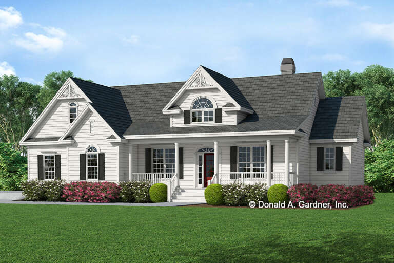 Country Plan: 1,677 Square Feet, 3 Bedrooms, 2 Bathrooms - 2865-00158