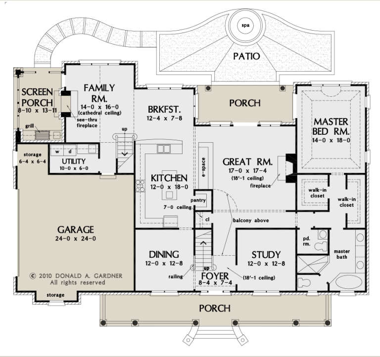 House Plan House Plan #26981 Drawing 1
